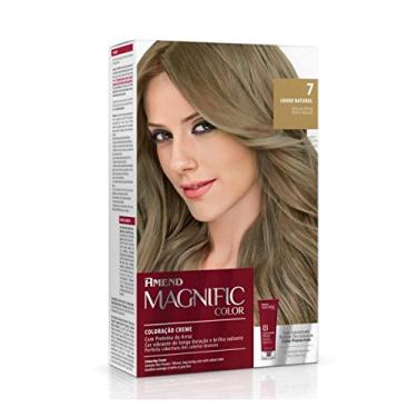 Imagem de Kit Coloração em Creme Magnific Color, Amend, 7 Louro Natural