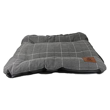 Imagem de Caminha Para Cachorros Cama Pet Tamanho Pequeno Cinza Kit 02 Peças