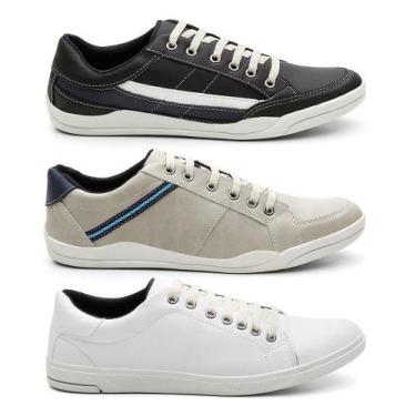 Kit 3 sapatenis por 99: Ofertas com os Menores Preços no Buscapé