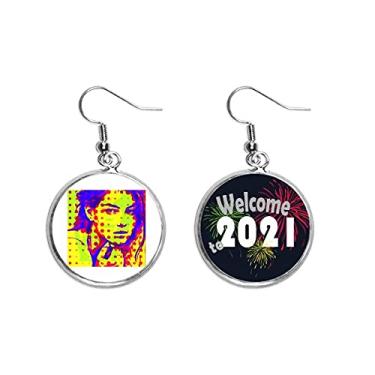 Imagem de Comely Frail Vogue Simple Countenance Ear Pendants Jewelry 2021 Blessing