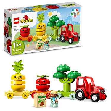 Imagem de LEGO® DUPLO® Meu Primeiro Trator de Frutas e Vegetais 10982; Conjunto de Construção (19 Peças)