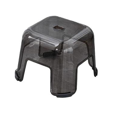 Imagem de Generic Tamborete da etapa das crianças, tamborete do banheiro, tamborete portátil leve da mudança da sapata do antiderrapante, tamborete da sapata da entrada, PRETO