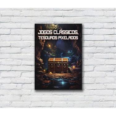 Imagem de 10 Placas Decorativas Gamer MDF 20x28 Atacado Revenda