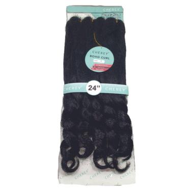 Imagem de Cabelo Boho Curl Fibra Sintética 400g Para Crochet Braids