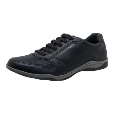 Imagem de Sapatenis Masculino Couro Conforto Pegada 171702