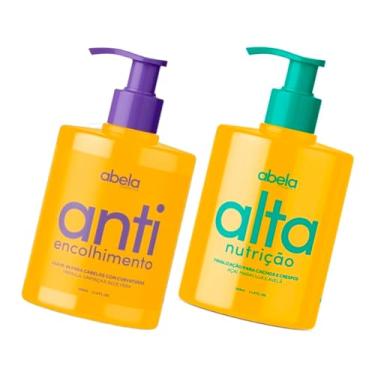 Imagem de Kit Finalizadores Abela Cosmetics: Antiencolhimento + Alta Nutrição