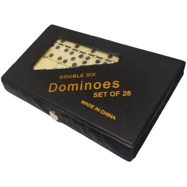 Imagem de Jogo De Dominó 28 Peças Se Divertir Os Amigos Forma Saudável
