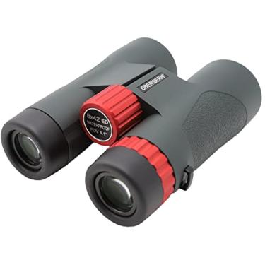 Imagem de Oberwerk Binóculo esportivo ED (8 x 42) - Binóculos profissionais para adultos/caminhadas e atividades ao ar livre/observação avançada de pássaros