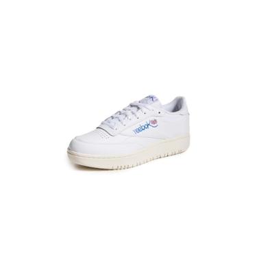 Imagem de Reebok Tênis feminino Club C Double, Calçado branco/giz/roxo passo, 7.5