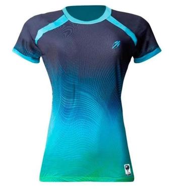 Imagem de Camiseta Mormaii Beach Tennis Feminina Manga Curta Estampada Proteção Solar UV50+-Feminino