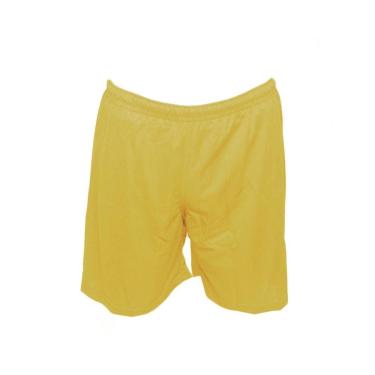 Imagem de Calção de Futebol Liso c/ Forro Em Poliéster TRB-Unissex