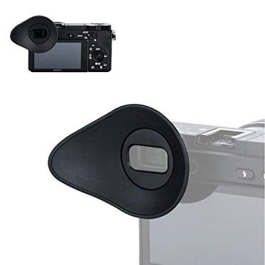 Imagem de JJC Óculos oculares para câmera de silicone macio para Sony a6600 a6500 a6400 protetor de visor substitui Sony FDA-EP17 Eye Cup