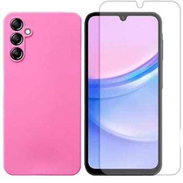 Imagem de GR Global Revolution, Capa Capinha Para Samsung Galaxy M35 + Pelicula Hidrogel Cor:Rosa