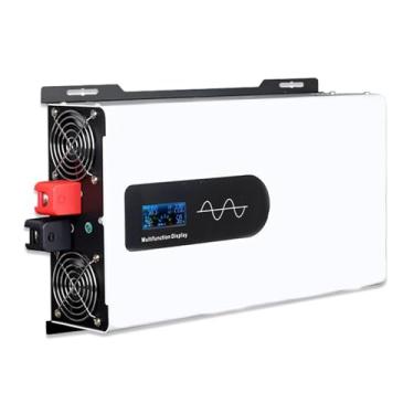 Imagem de 2500W Inversor de energia (valor máximo 5000W), DC 12V-72V para AC 110V/ 220V Pure Sine Wave Vehicle Power Inverter com 1 tomadas CA, para carro/camping/solar,48v to 110v