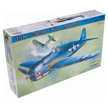 Imagem de Avião F6F-3 Hellcat Early Kit Hobby Boss 1/48 plastimodelismo