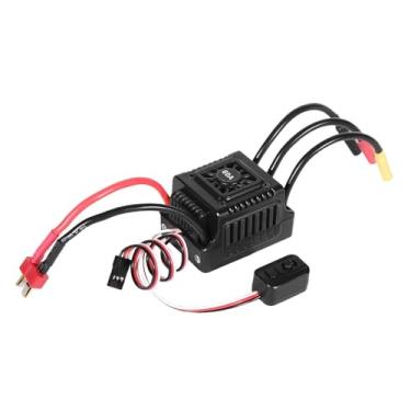 Imagem de Deevoka Controlador de velocidade elétrico sem escova do motor RC acessório 1/10 RC carro ESC para modelo de carro brinquedo, Style E
