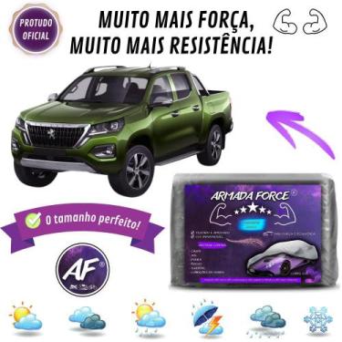 Imagem de Capa De Cobrir Carro PEUGEOT LANDTREK Forrada Impermeável Armada Force