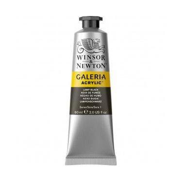 Imagem de Tinta Acrílica Winsor & Newton Galeria 60ml Lamp Black - WINSOR NEWTON