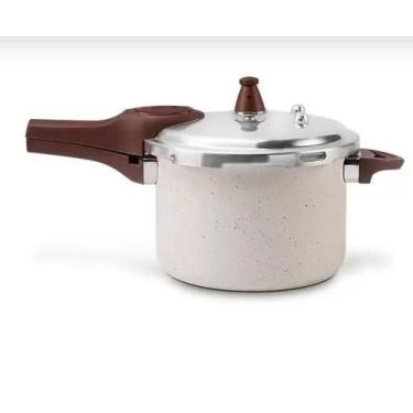 Imagem de Panela de Pressão Ceramic Life 4,2 Litros Brinox - 4952/101, 4,2L, Van