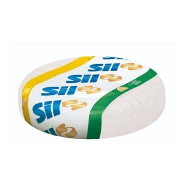 Imagem de Cabo Fio Flexível Sil Cores - 6mm / 50 Metros, Branco