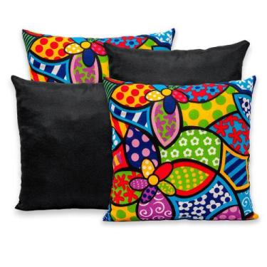 Imagem de Kit 4 Capas de Almofada com Zíper Gorgurinho 40x40cm - RAFALORO, ROMER