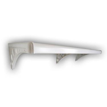 Imagem de Prateleira Pvc Com Suporte Branca 60x20cm Astra