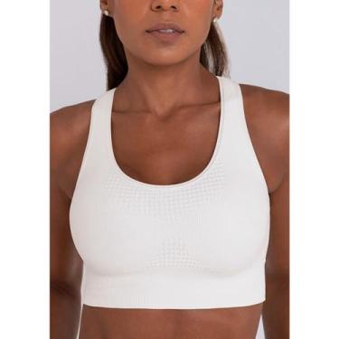 Imagem de Top Lupo AF Alta Compressao - Feminino, P, Branco