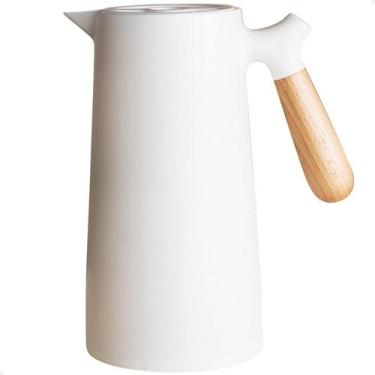 Imagem de Garrafa Térmica 1 Litro Bule Cantinho do Café Chá Leite Água Plástico 