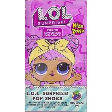 Imagem de Pirulito LOL Surprise Pop Shoks - Kids Zone, Uva