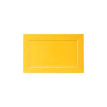 Imagem de Prato Sobremesa Porcelana 24,5 cm Amarelo Plateau Yellow Oxford - OXF 
