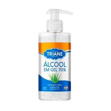 Imagem de Álcool em Gel Triane 70% com Aloe Vera 500ml