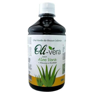Imagem de Suco de Babosa (Aloe Vera) 500ml - Sabor Abacaxi - Olivos, 500ml