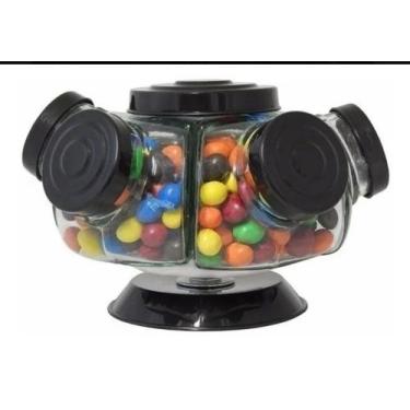 Imagem de Mini baleiro giratório preto - Raiar da Aurora