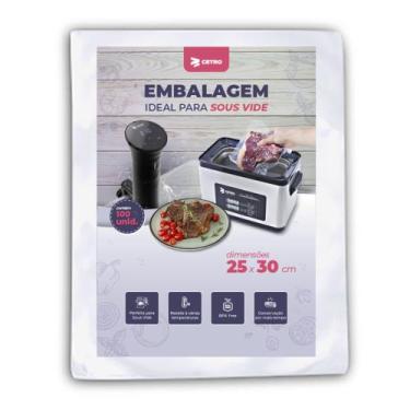 Imagem de Embalagem Sous Vide 25x30 - 100 Unidades - Cetro