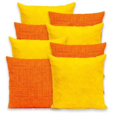 Imagem de Kit 8 Capas de Almofada com Zíper 40cmx40cm Gorgurinho - Dryka Enxovai