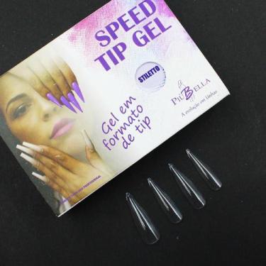 Imagem de Speed tip gel stiletto piu bella 120 peças