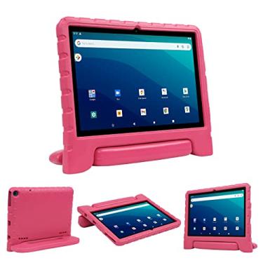 Imagem de SIMPLEWAY Capa infantil para tablet Walmart Onn de 10,1 polegadas, geração 3, modelos lançados em 2022, 100071485, à prova de choque, leve, com suporte, capa para tablet infantil para Walmart Onn de 10,1 polegadas, geração 3 2022