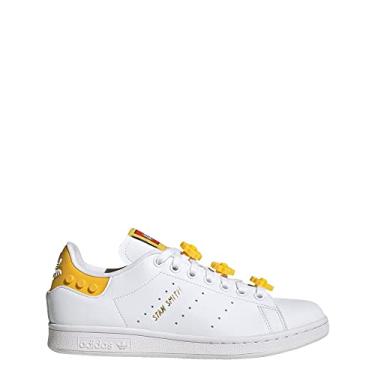 Imagem de adidas Sapatos femininos Stan Smith X Lego®, cor do fornecedor/branco nuvem/dourado metálico, Cor do fornecedor/branco nuvem/dourado metálico, 39
