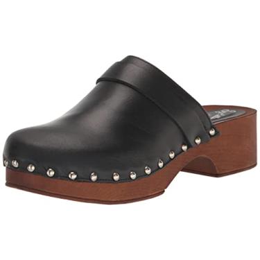 Imagem de Seychelles Tamanco feminino alto e transparente, Preto, 36