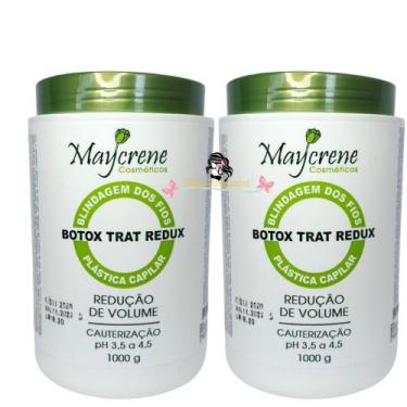 Imagem de 2 - Botox Capilar Reconstrutor Redução De Volume 1kg  - MAYCRENE