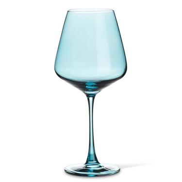 Imagem de Abbott Collection Copo de vinho tinto grande, azul - vidro, 23 cm A (510 g)