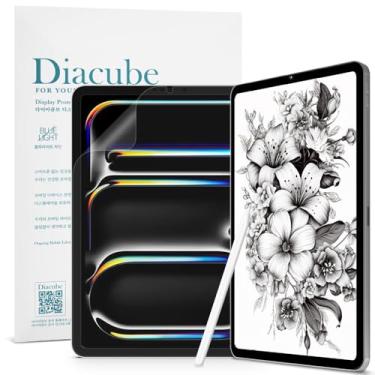 Imagem de Diacube Protetor de tela Paperfeel 1 peça + protetor de tela sem brilho, 1 peça para iPad Pro 13 M4 (2024), filme Paperfeel PET fosco com filtro de corte de luz azul, compatível com Apple Pencil