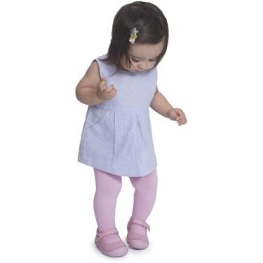 Imagem de Meia Calça Infantil Bebê Fio 20 Lobinha Lupo conforto Elegante 2571, R