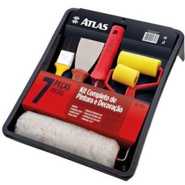 Imagem de Kit De Pintura Completo Atlas 7 Peças 1016