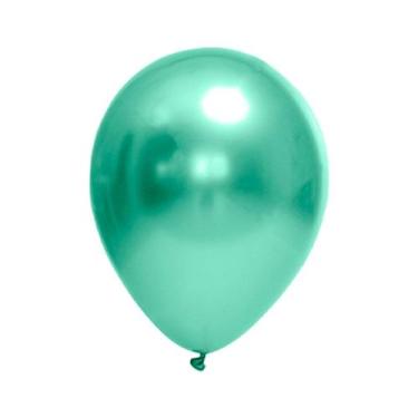 Imagem de Balão de Festa Látex Chrome - Verde - FestBall - Rizzo