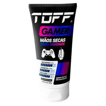 Imagem de Mãos Secas Para Jogos - Toff Gamer - 60g