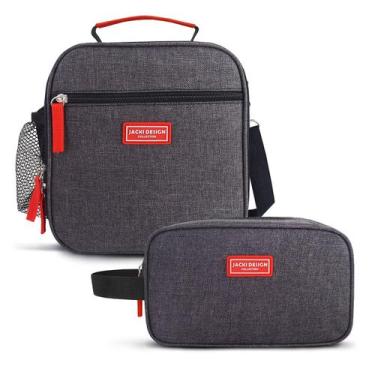 Imagem de Bolsa Térmica Lancheira Necessaire e Necessaire Estojo Infantil Juveni