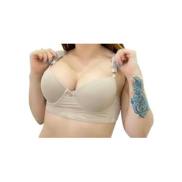 Imagem de Sutiã Plus Size Confortável Alças Reforçadas C/ Bojo M35 - Fanáticos P
