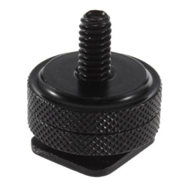 Imagem de Adaptador de sapata YA4380 com parafuso 1/4" e porca dupla - Greika
