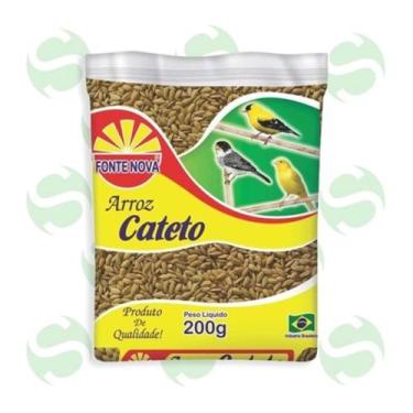Imagem de Nutripassaros Arroz Casca Cateto para Pássaros 200G